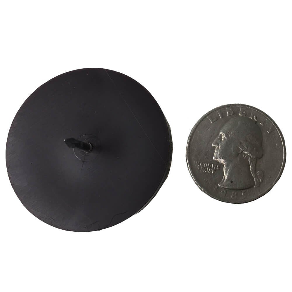 FURNITURE HARDWARE Chair Glides Large (1 7/16" Dia.) NailOn Felt