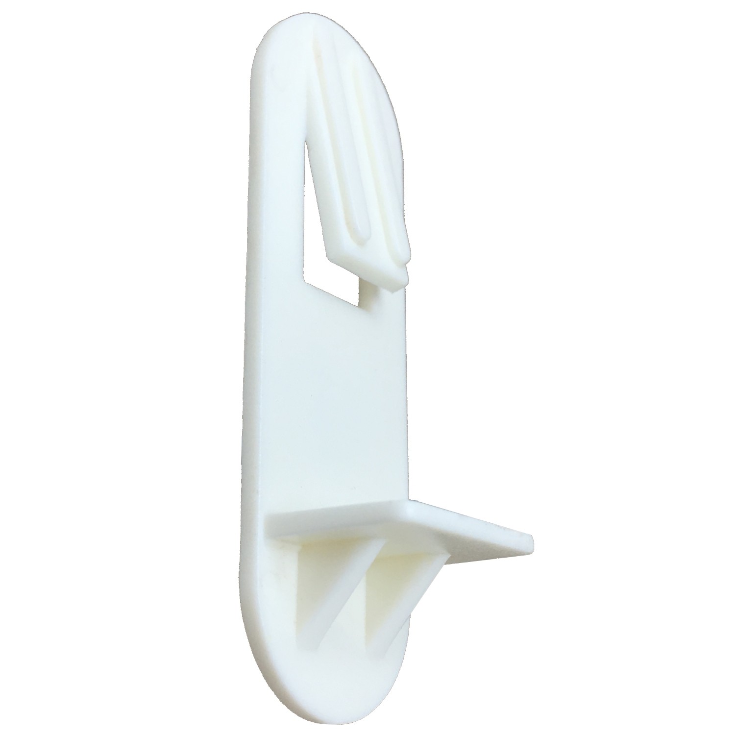 1/4" SelfLocking Shelf Support Pegs for 5/8" Thick Shelves White